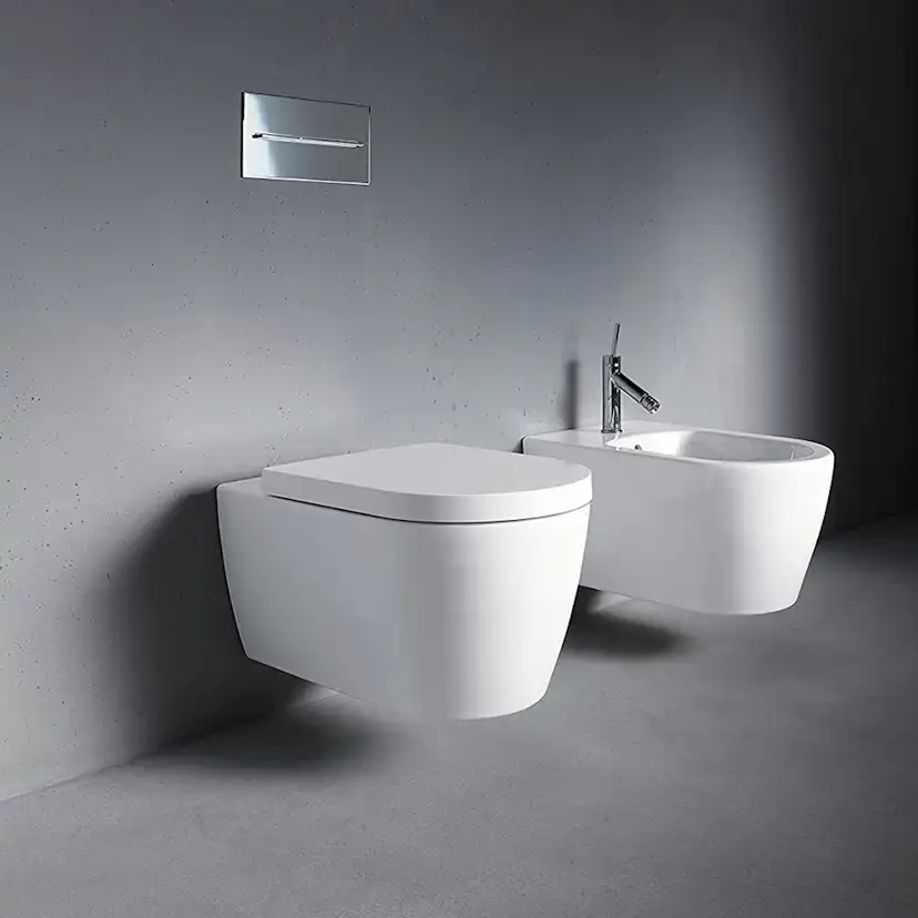 Toalettsits Duravit Me by Starck 002009 Mjukstängande