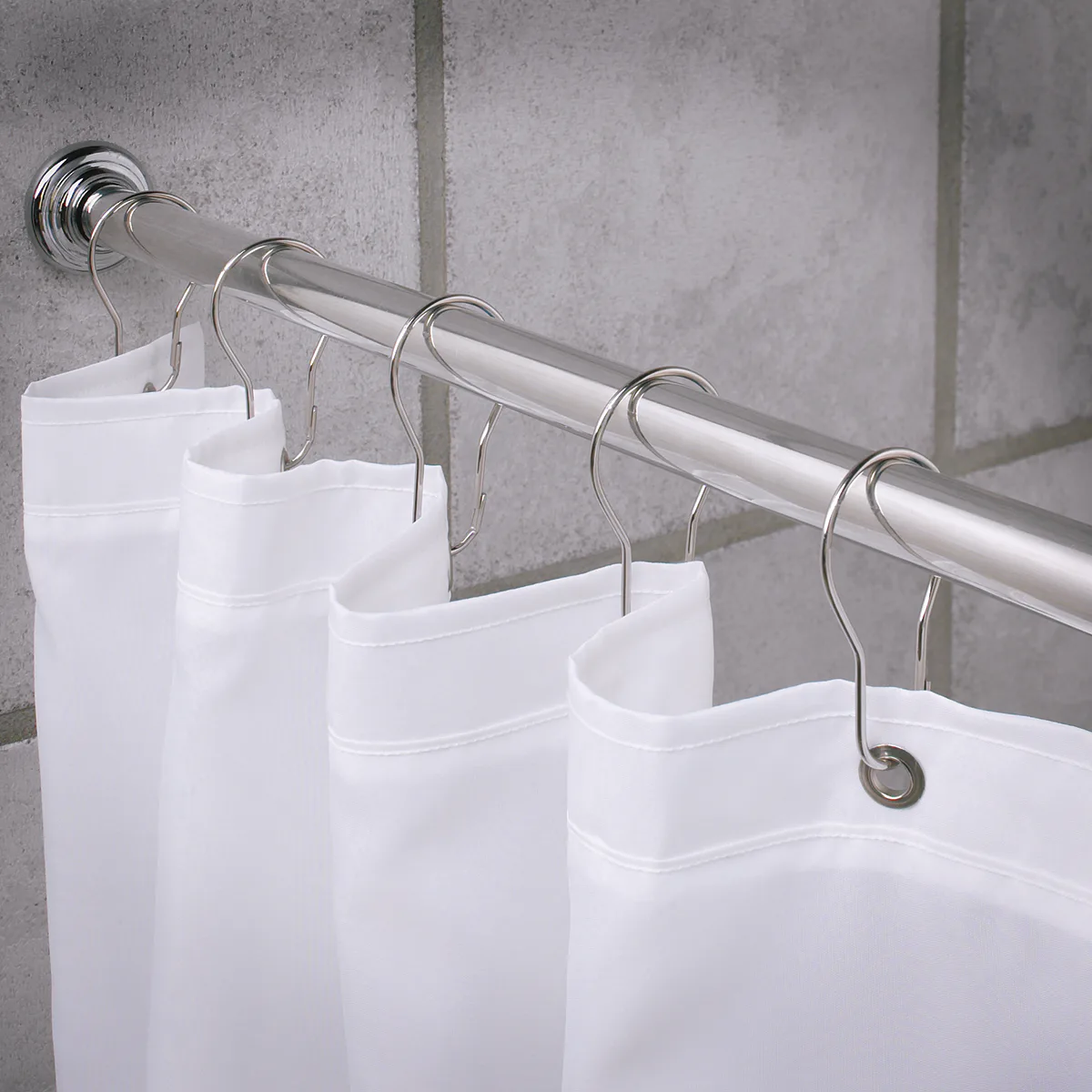 Duschring Debel Metall 12st