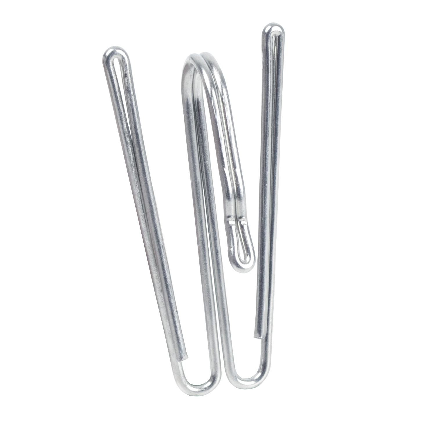 Gardintillbehör Kirsch 2-Fingerkrok Hög 10-pack Nickel