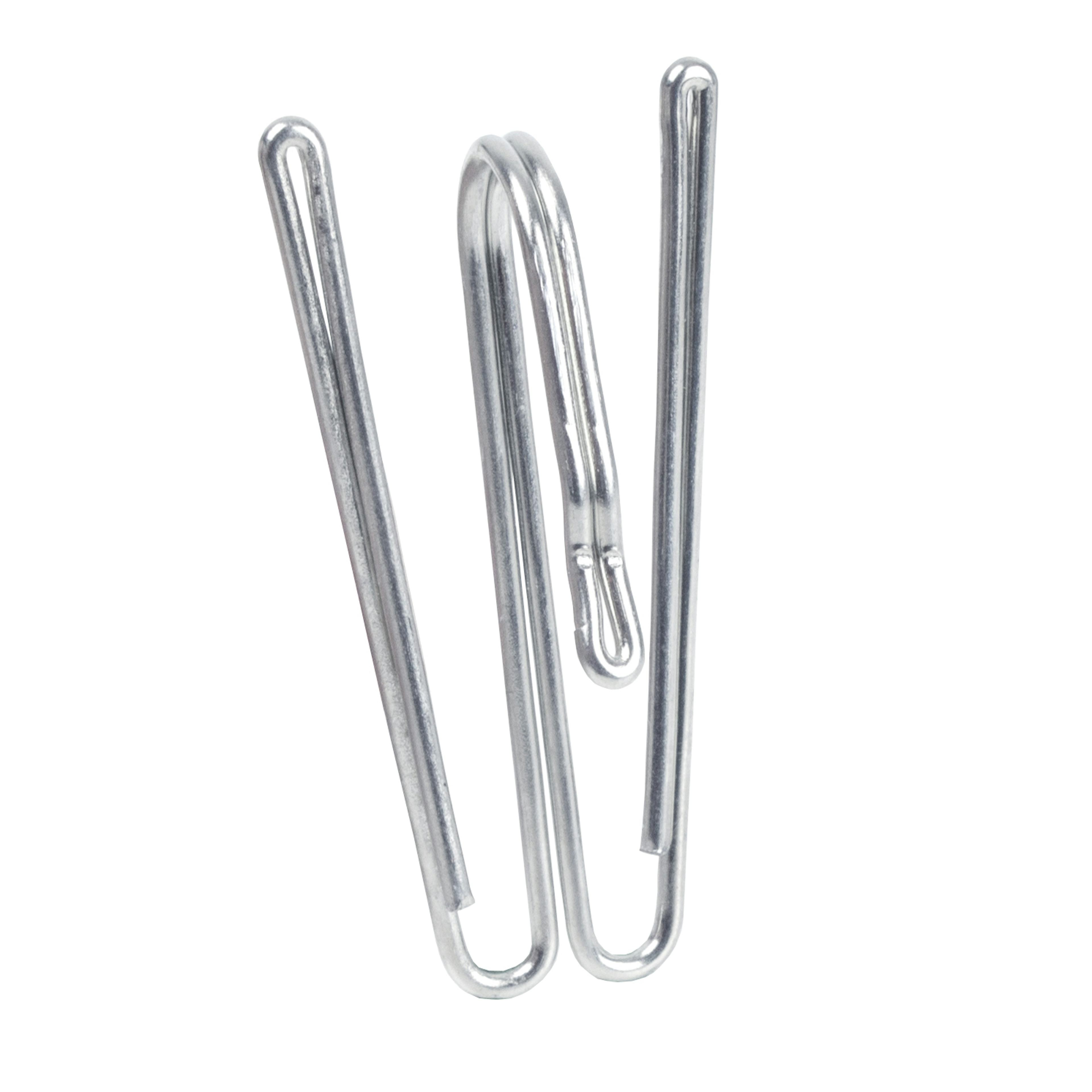 Gardintillbehör Kirsch 2-Fingerkrok Hög 10-pack Nickel