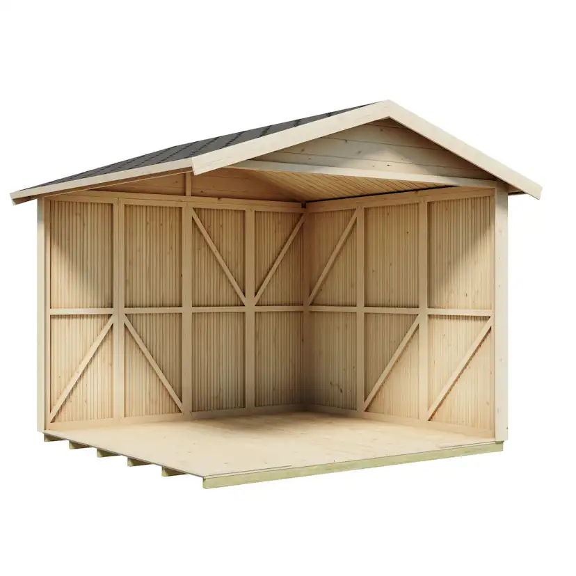 Förråd Luoman Lillevilla Elementti 613 5,6 m2