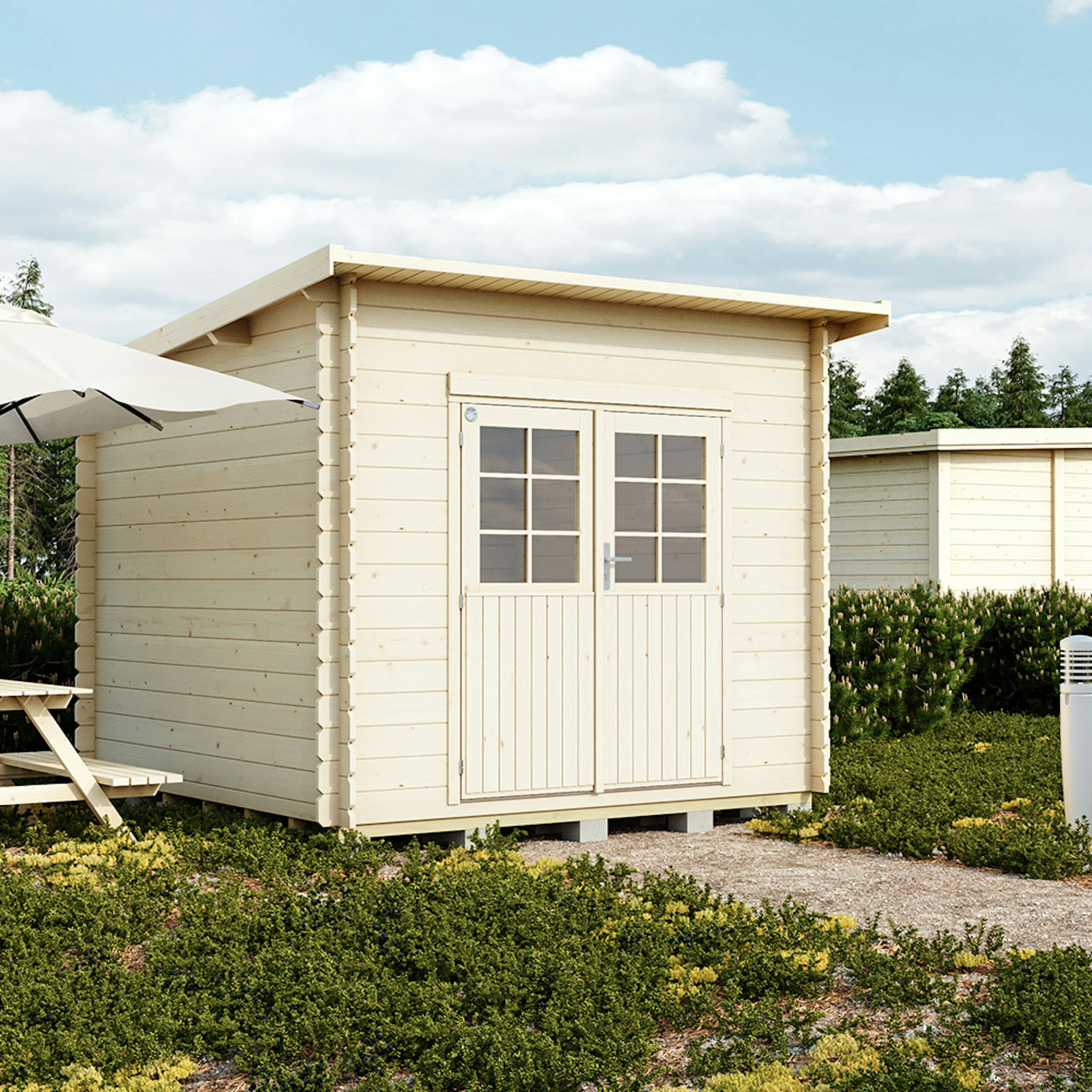 Förråd Luoman Lillevilla Saarinen 6,8 m2