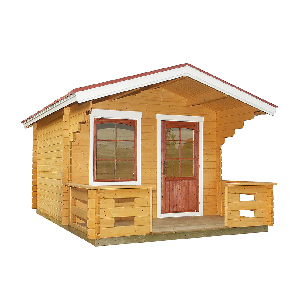 Friggebod Luoman Lillevilla Kukkia 9 m² med Sadeltak