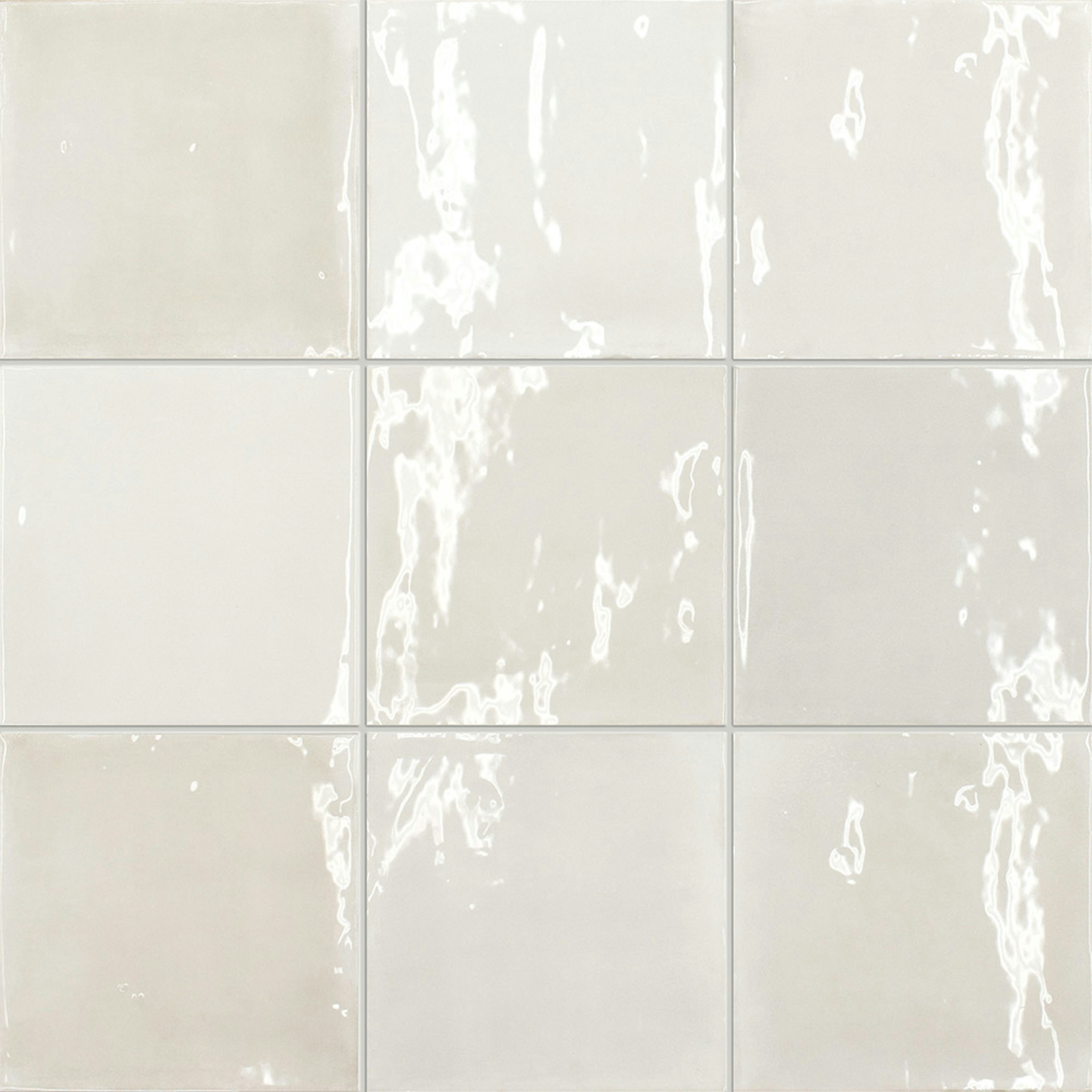 Kakel Lhådös Bristol Seashell 12,5x12,5 Blank cm