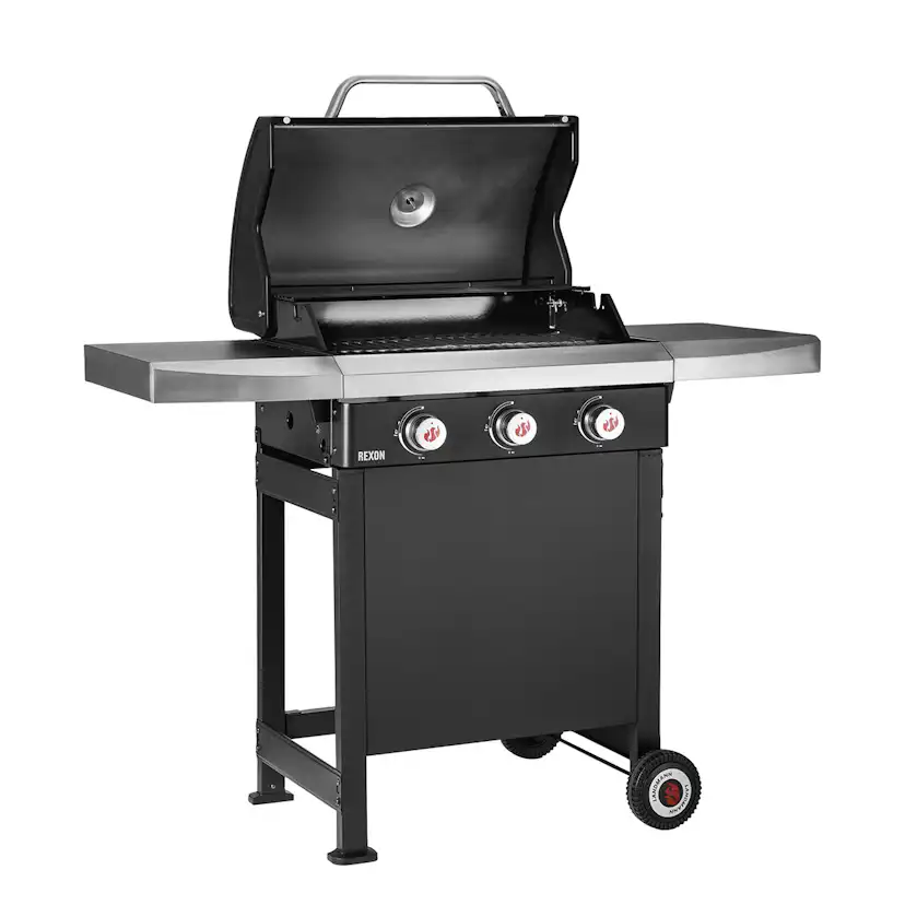 Gasolgrill Landmann Rexon 3.0 Svart Cast Iron 12236