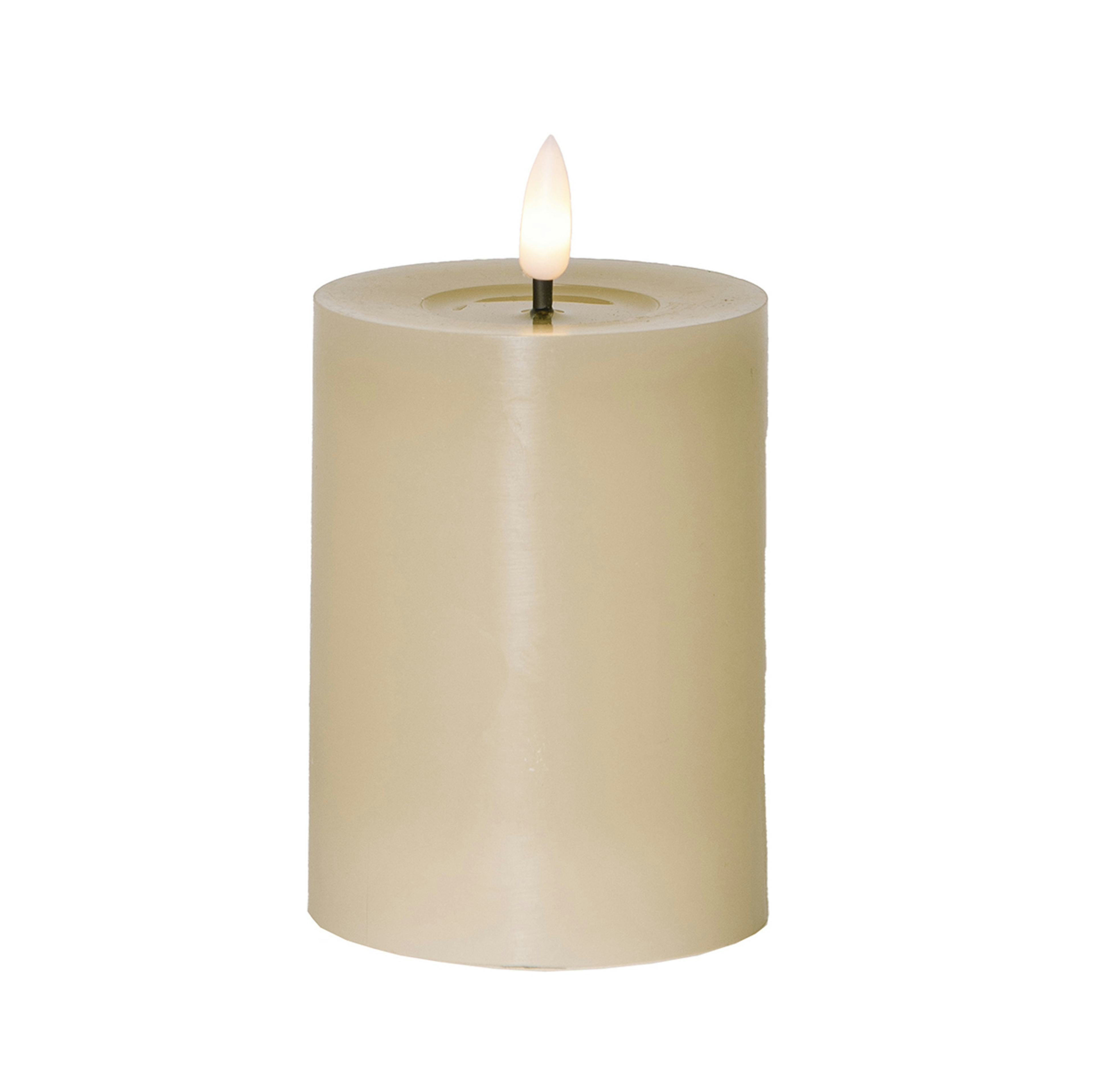 LED-Blockljus Star Trading Flamme Flow 12,5 cm