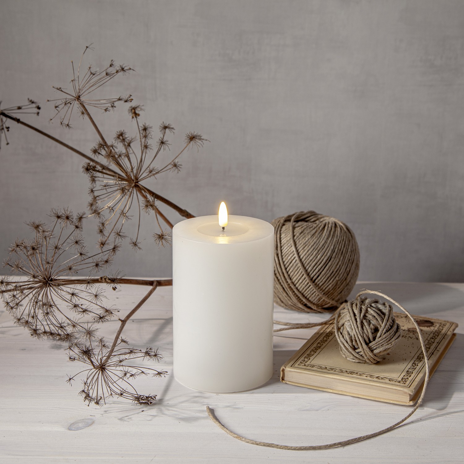 Blockljus Star Trading Flamme Flow Big Batteriljus