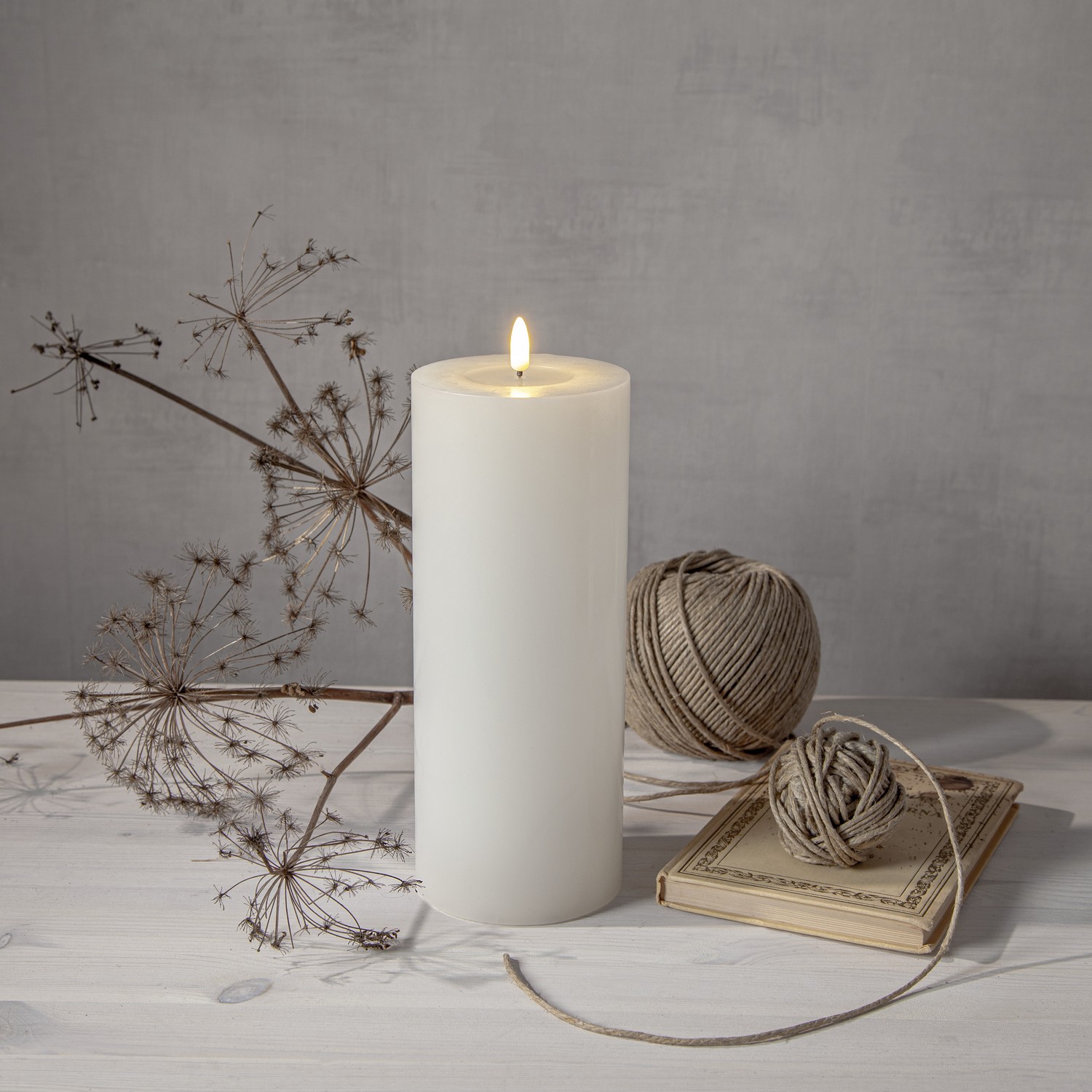 Blockljus Star Trading Flamme Flow Big Batteriljus