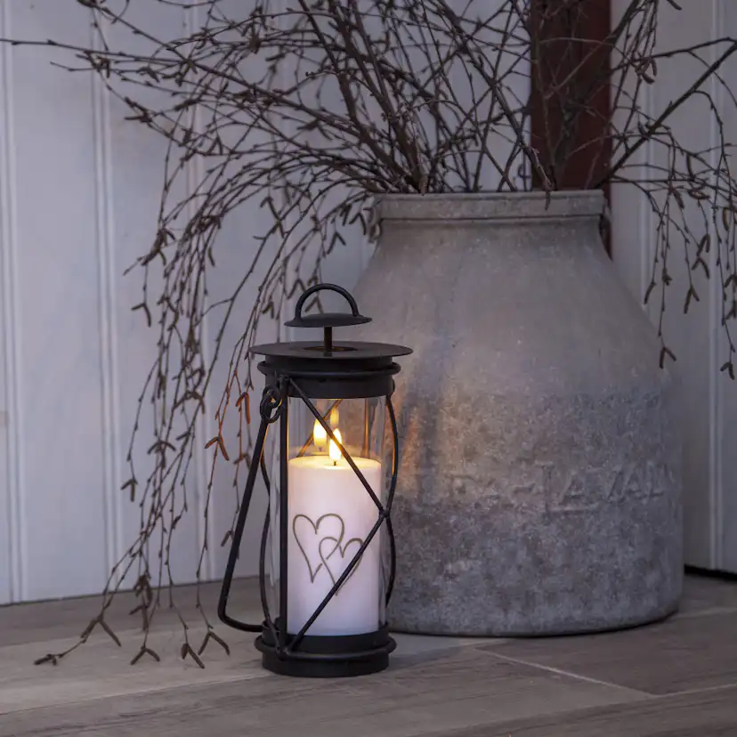 Ljus Star Trading Flamme Heart Batteriljus