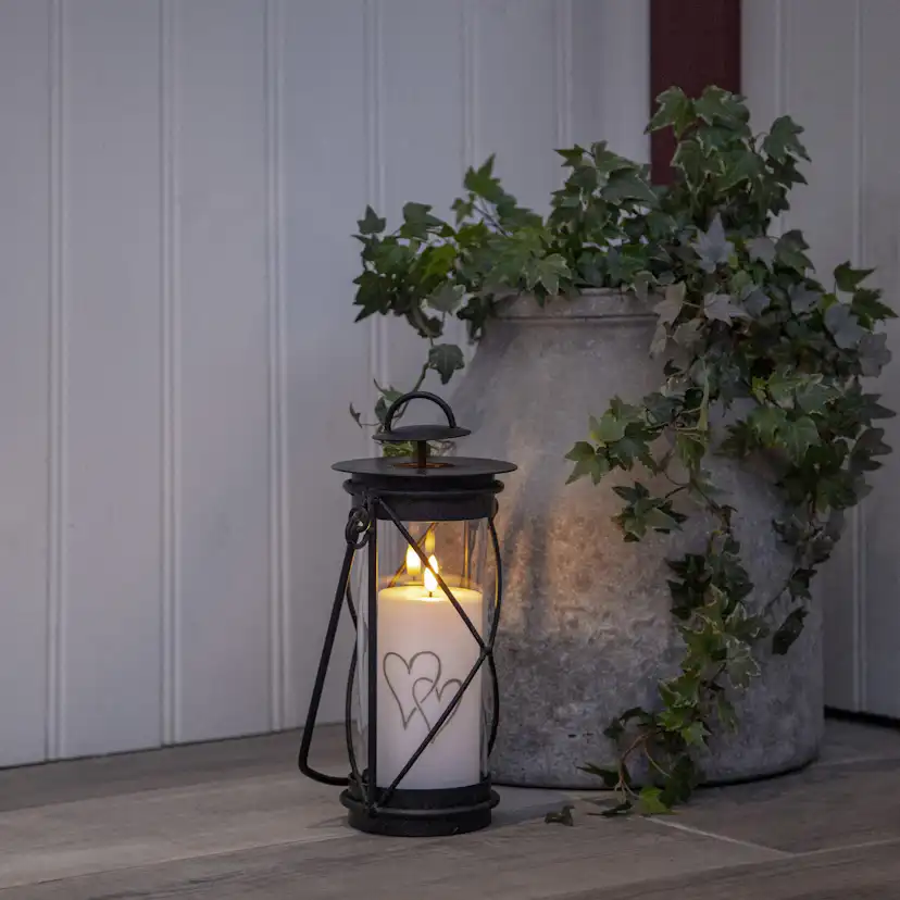 Ljus Star Trading Flamme Heart Batteriljus