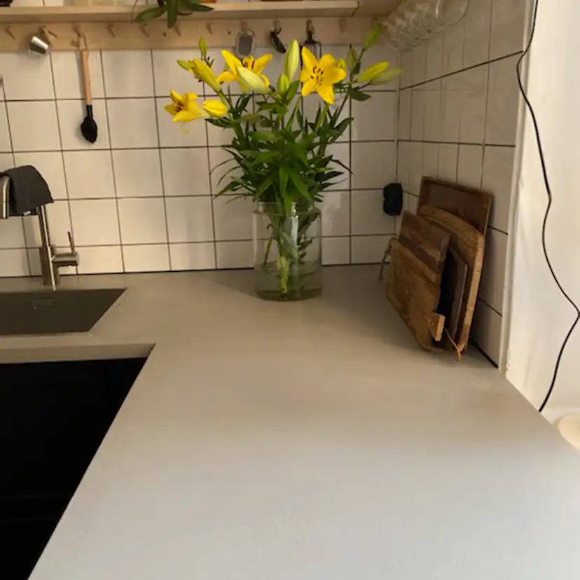 Microcement Design By Cement Färdigblandad Bänkskiva/Stänksk