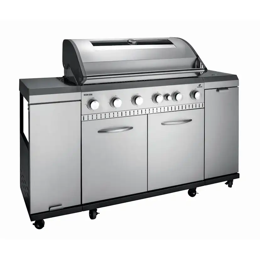 Gasolgrill Landmann Rexon 6.1 PTS cooK Rostfritt Stål 12120