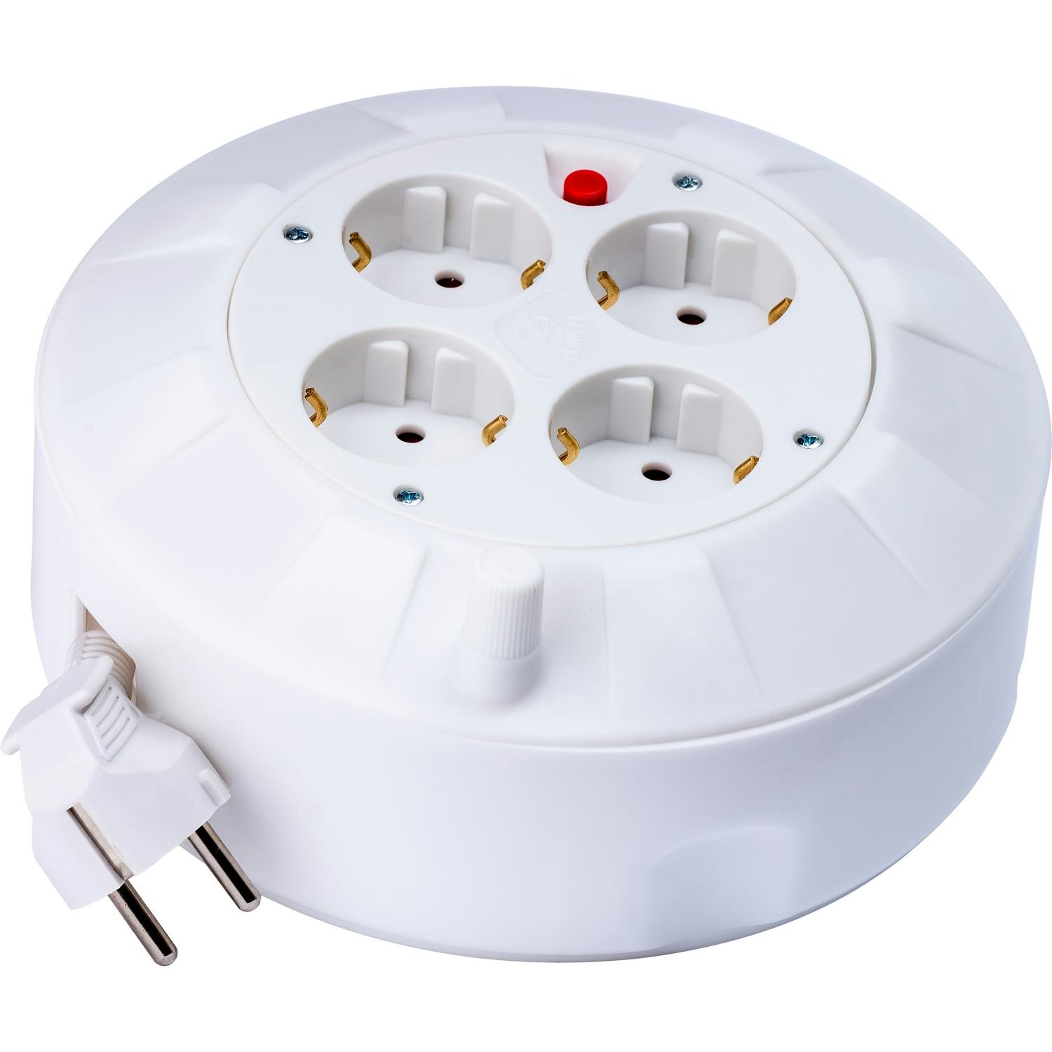 Kabelrulle Gelia Jordad 4-vägs 5 m