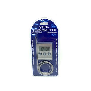 Stektermometer Termometerfabriken Viking Digital med Timer 531