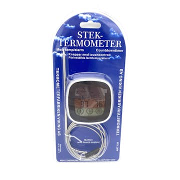 Digital stektermometer Termometerfabriken Viking Touchscreen 525