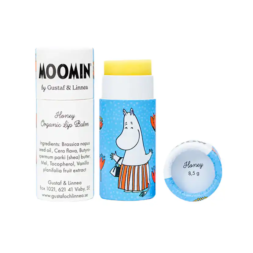 Ekologiskt Läppcerat Gustaf & Linnea Moomin Bivax