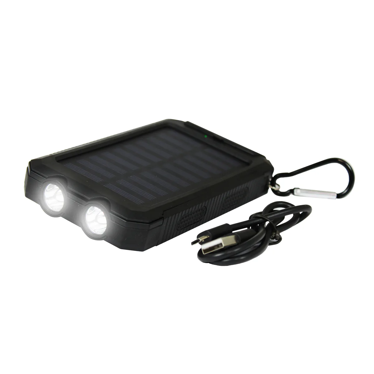 Powerbank Japcell Äventyrsmodell med Solpanel 10000 mAh för Utomhusaktiviteter