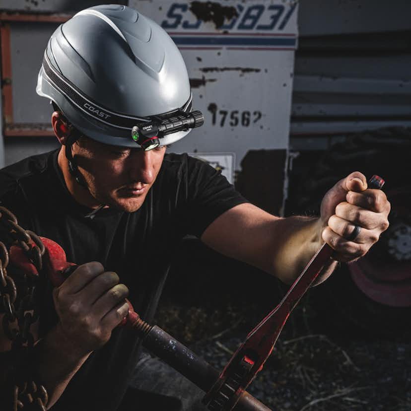 Pannlampa Coast Uppladdningsbar Txm50R 1250 Lumen