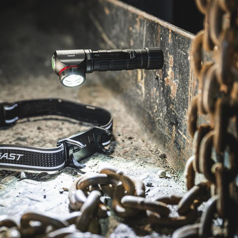 Pannlampa Coast Uppladdningsbar Txm50R 1250 Lumen