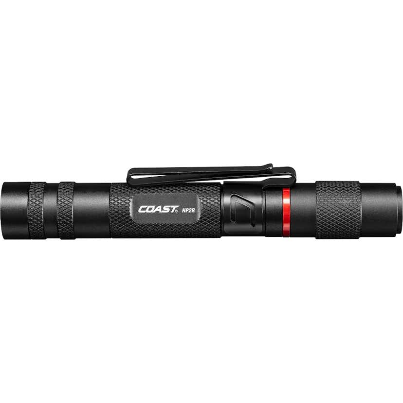 Ficklampa Coast Uppladdningsbar Hp2R Inspektionslampa Med Fokus Och Bitbit