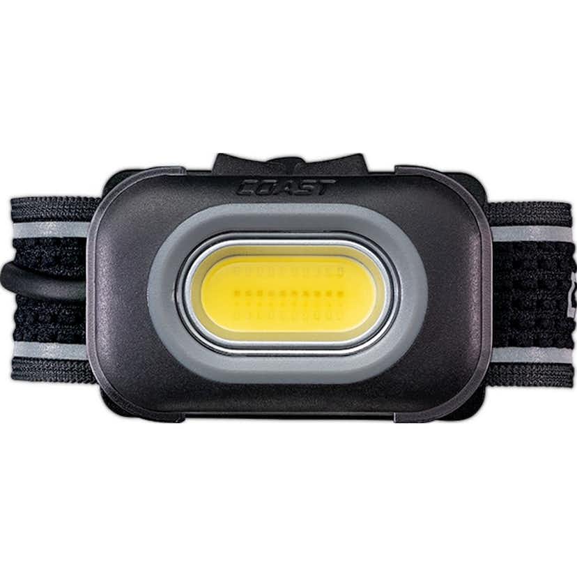 Pannlampa Coast Uppladdningsbar Rl10R Med Rött Ljus