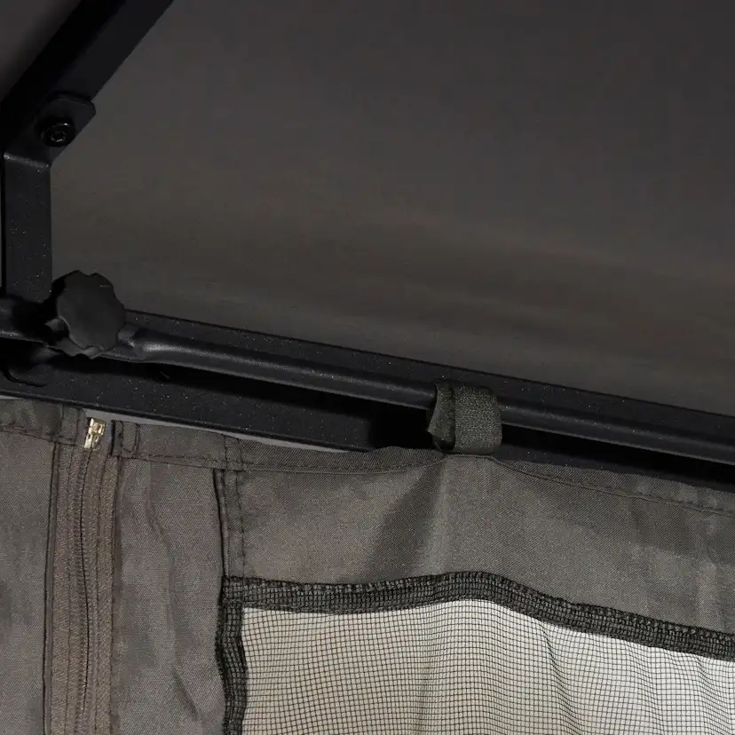 Paviljong Outfit Danni Trädgårdspaviljong med Robust Metallram och Myggnät