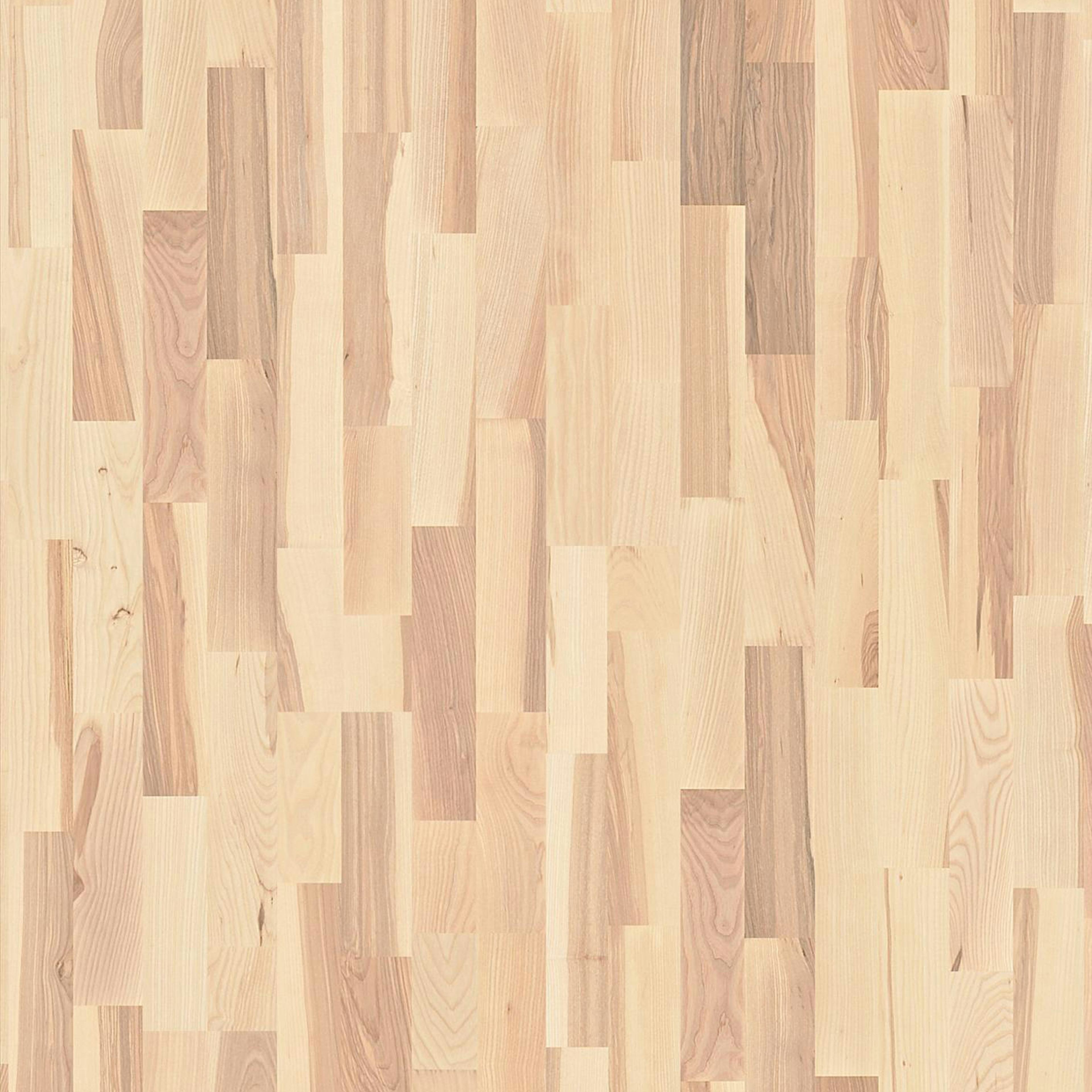 Parkettgolv Boen Ask Marcato Vit Live Matt Lack 3-Stav