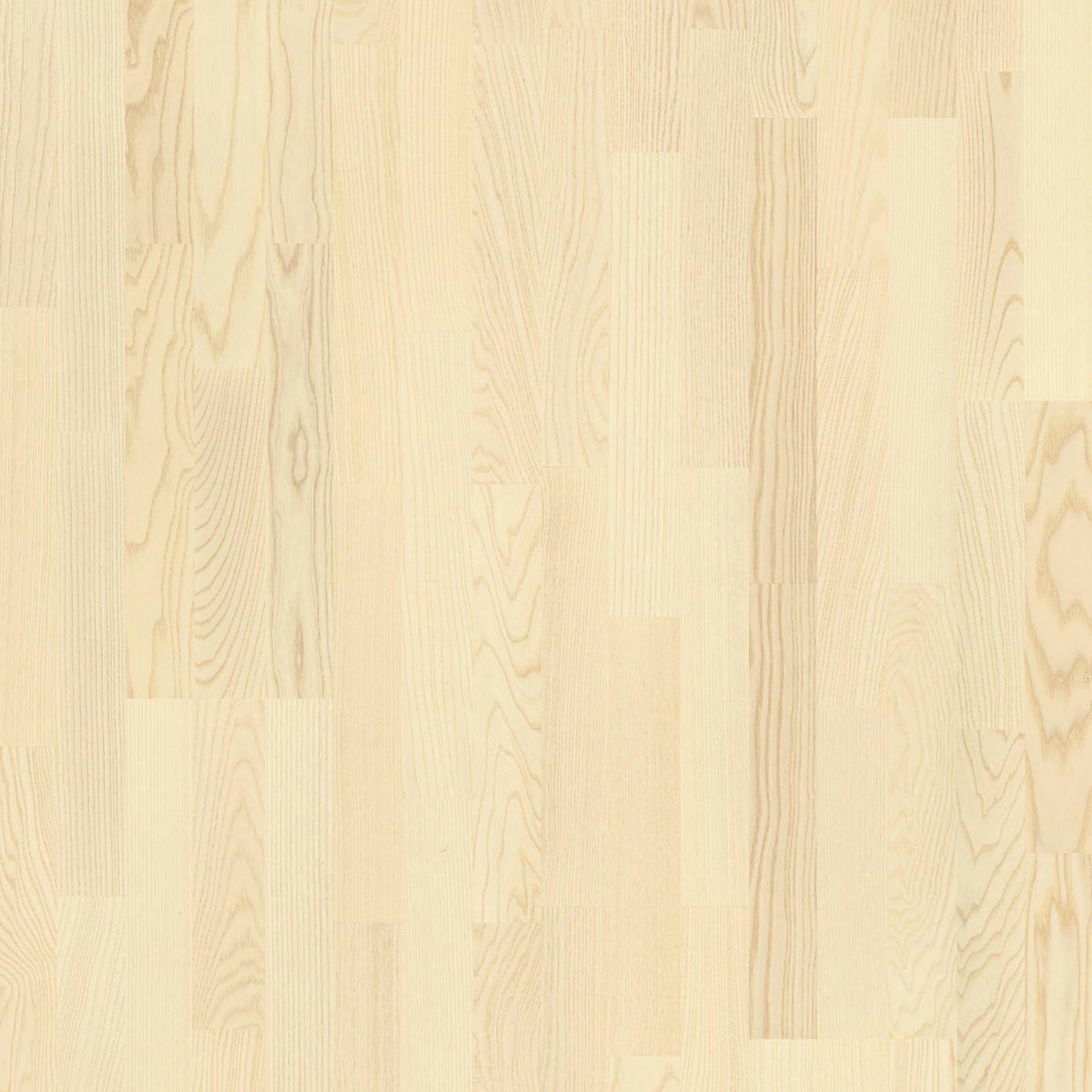 Parkettgolv Boen Ask Andante Vit Live Matt Lack 3-Stav