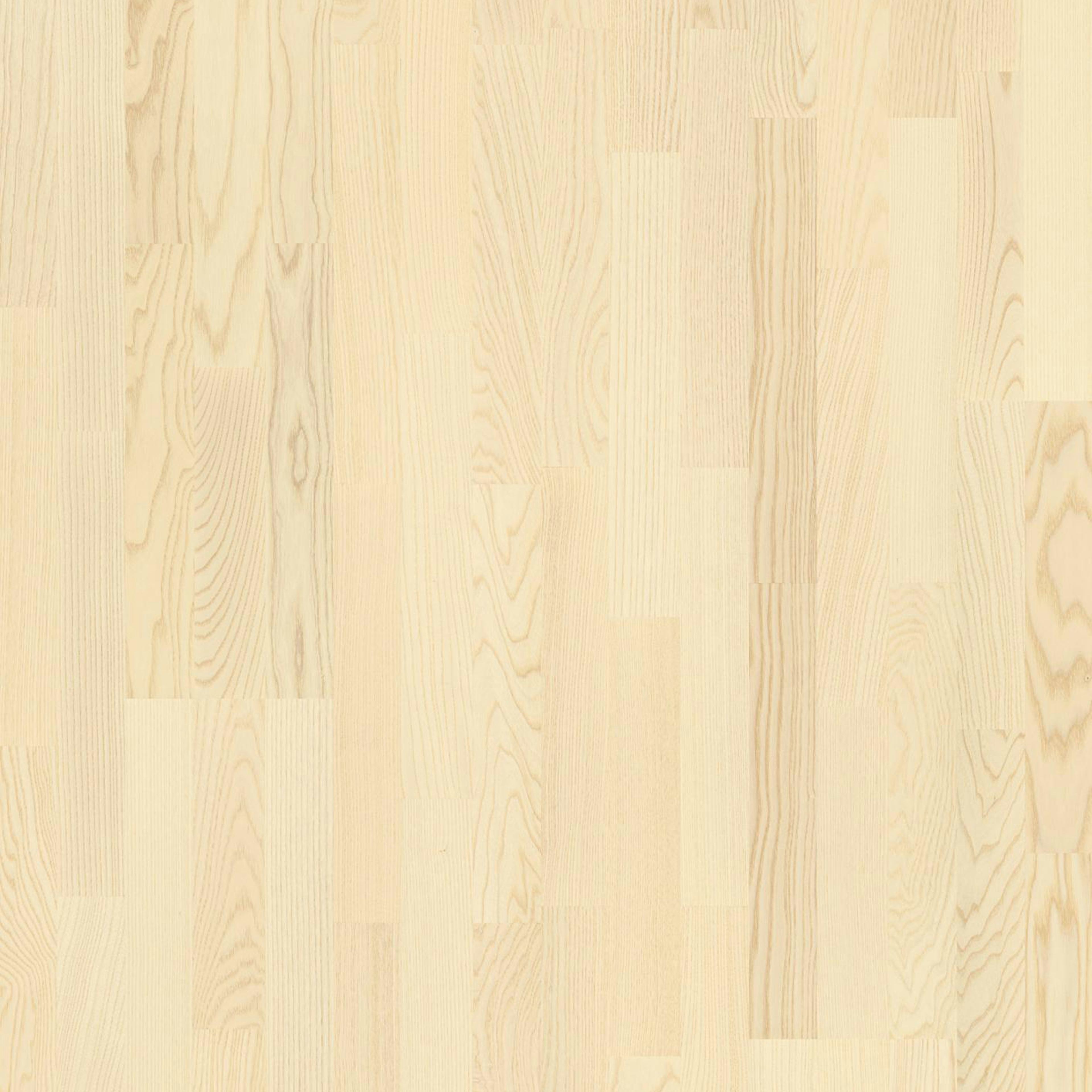 Parkettgolv Boen Ask Andante Vit Live Matt Lack 3-Stav