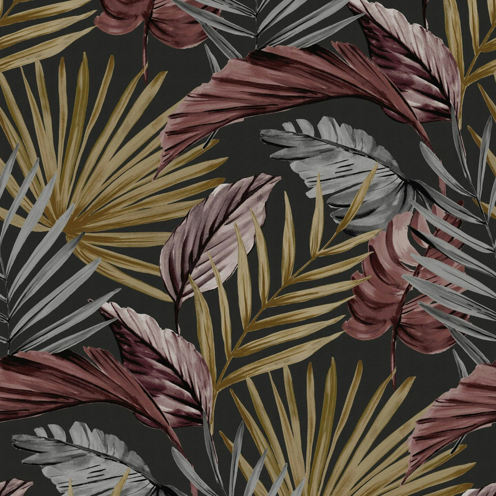 Tapet WOW Flow Svart/Röd/Brun