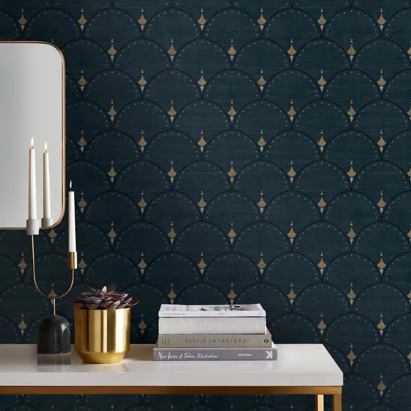 Tapet WOW Julie Blåkråka