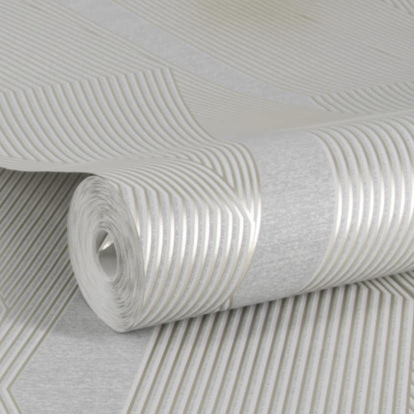 Tapet WOW Elegant Lines Ljusgrå