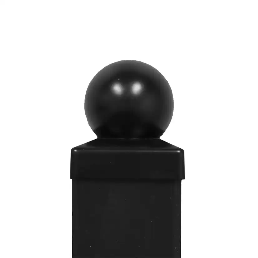 Stolphatt Hortus Svart med Kula