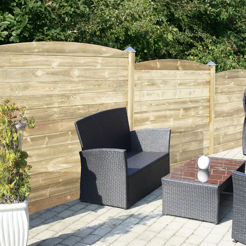 Avslutningsprofil Hortus PEFC till Profilstaket Böjd