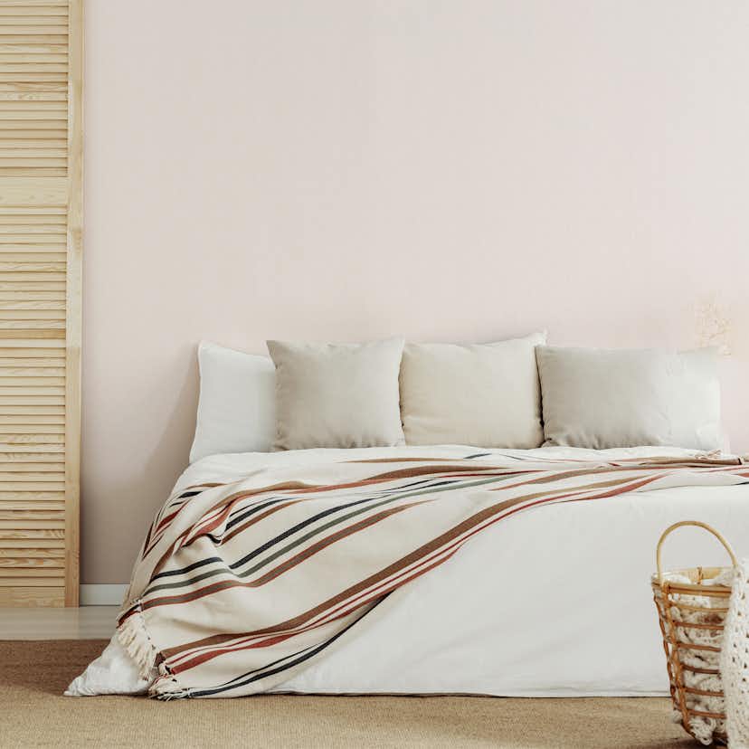 Tapet WOW Linne Glänsande Enfärgad Vit 10125459