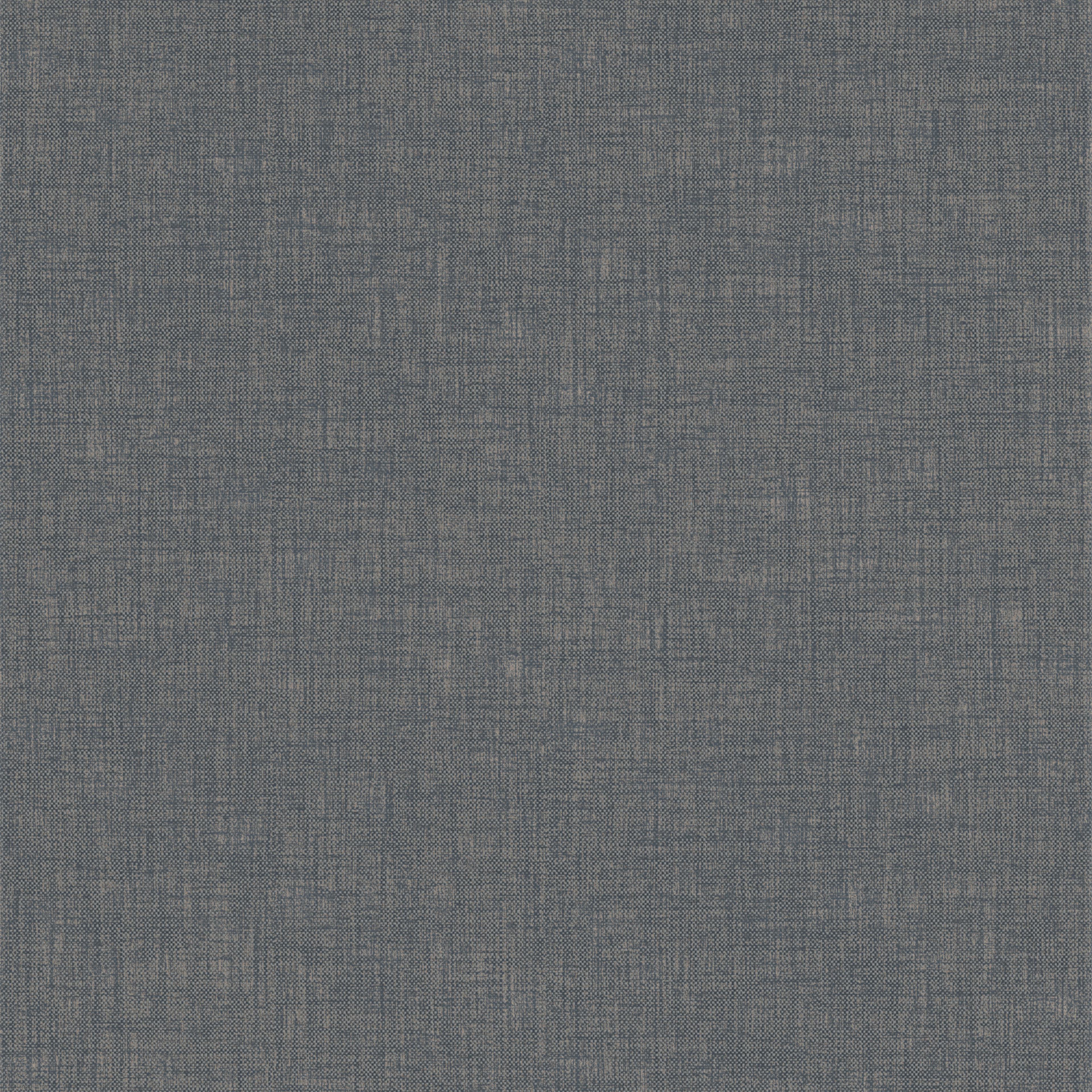 Tapet WOW Linne Glänsande Enfärgad Blå 10125466