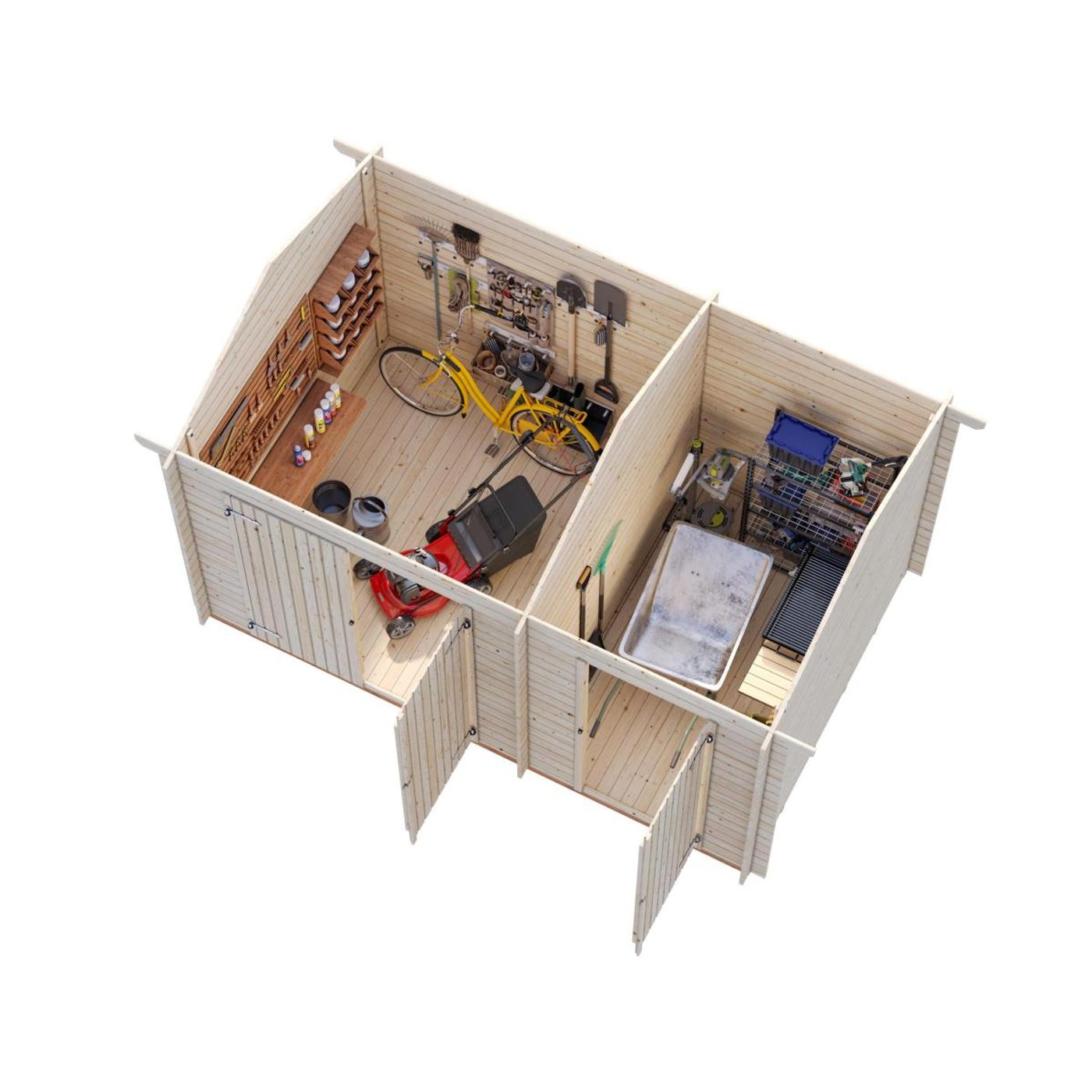 Förråd Palmako Jari 8,9 m2