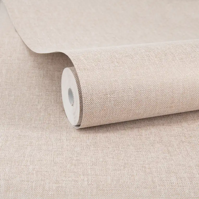 Tapet WOW Linne Glänsande Enfärgad 10138717