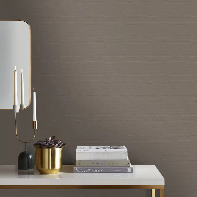 Tapet WOW Twill Brun 10138720