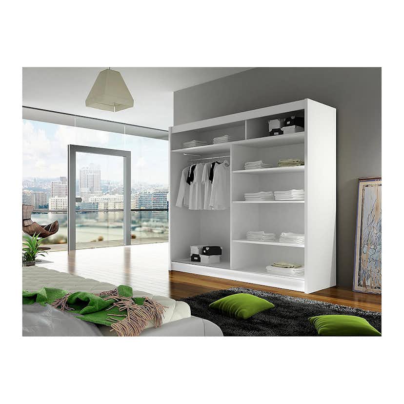 Garderob Scandinavian Choice Prag Smal Fyrkantig Spegel