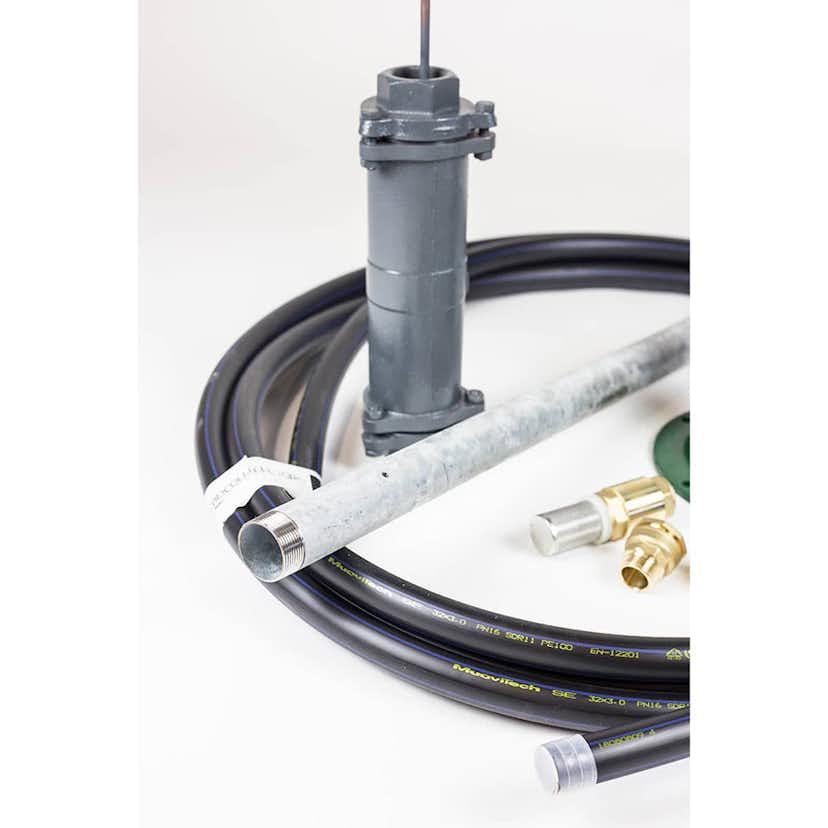 Gårdspump Kronan Komplett med Sugkit