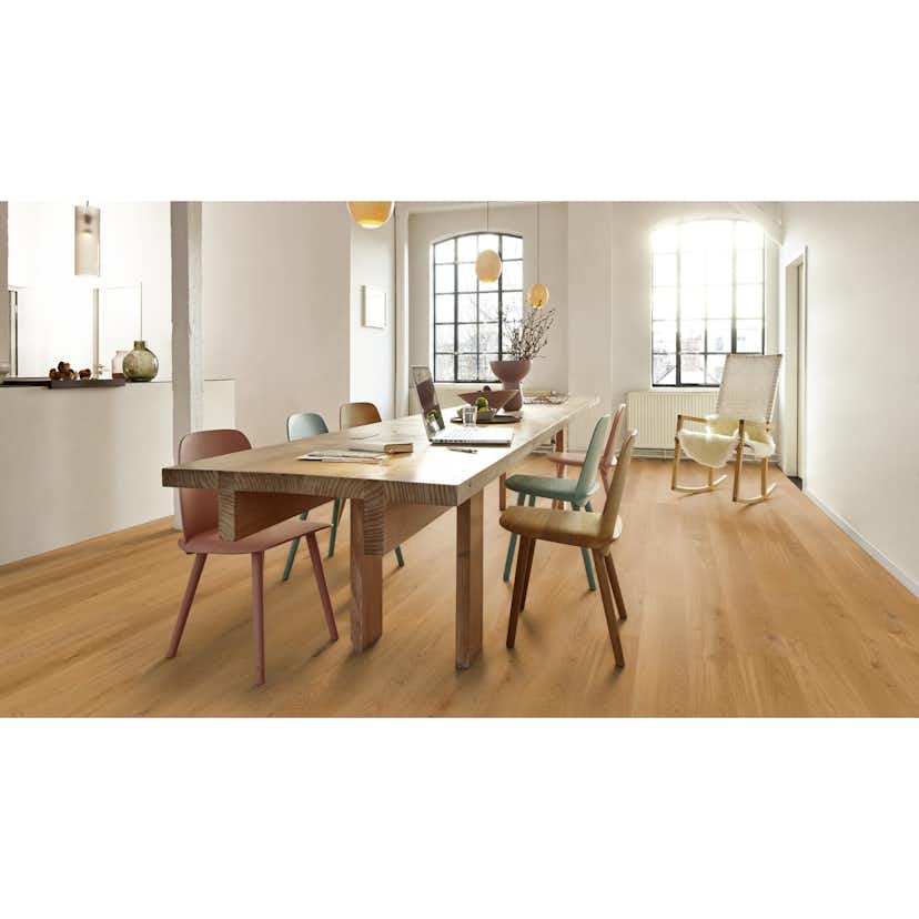 Parkettgolv Boen Ek Soft Brown Animoso Live Matt Plus lack 1-Stav