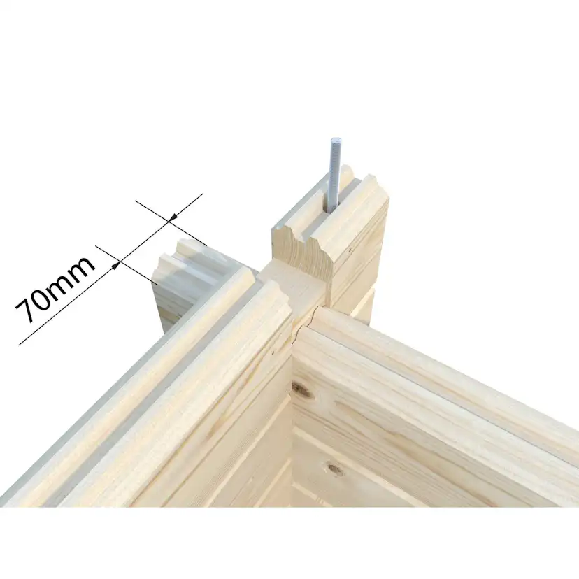 Garage Palmako Roger Kit 29,2 m2