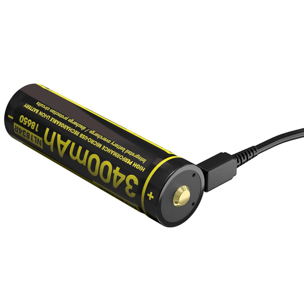 Batteri Nitecore NL1834R 18650 3400mAh Uppladdningsbart