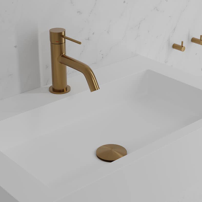 Tvättställsblandare Scandtap Steel Voyage