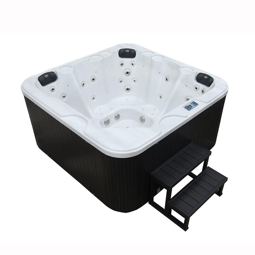 Spabad Svenska Bad Åre 31 Jets med Lock och Spatrappa