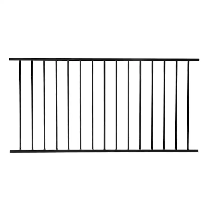 Staket Skotte Garden Klassisk 180x90 cm Svart