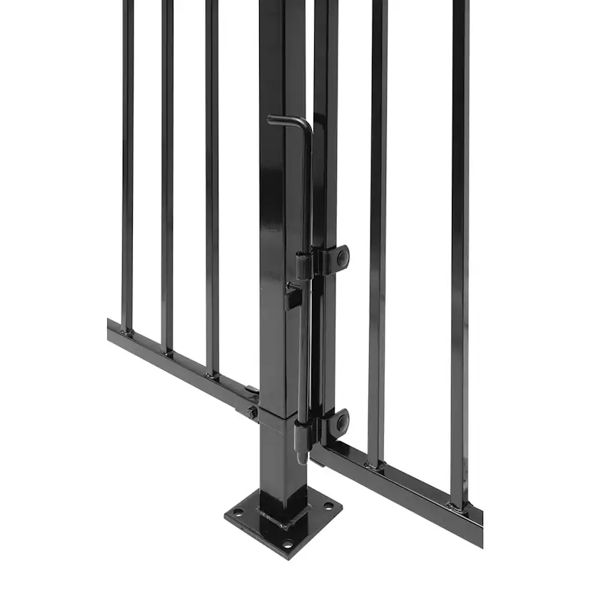 Grind Skotte Garden Dubbel Klassisk 360X90 cm Svart