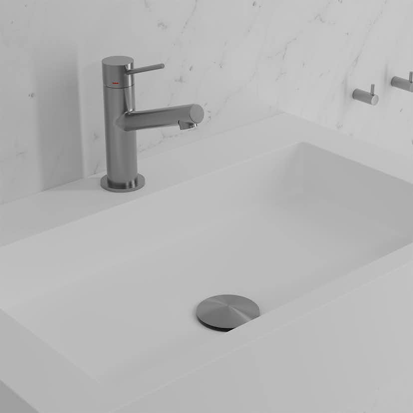 Tvättställsblandare Scandtap Steel Vector