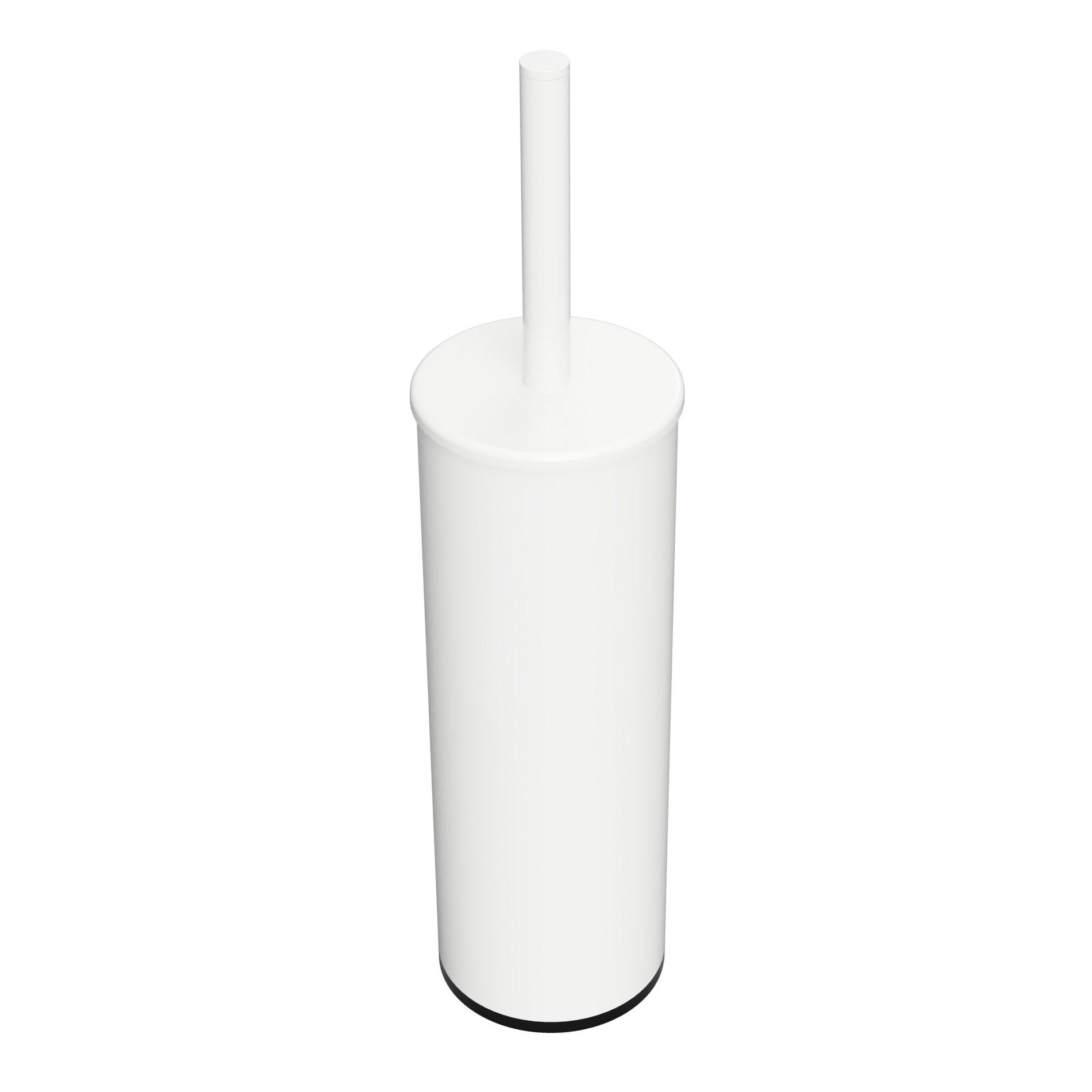 Toalettborste Bemeta White Fristående Vit